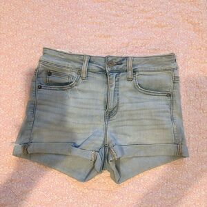 American Eagle Light Wash Shorts